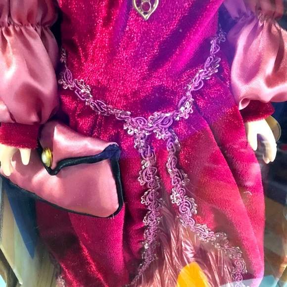 90s NWT Hand Painted Bisque Porcelain Doll 18” - Picture 9 of 16